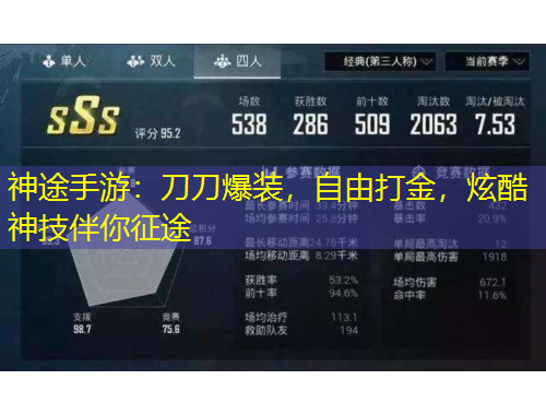 神途手游：刀刀爆裝，自由打金，炫酷神技伴你征途