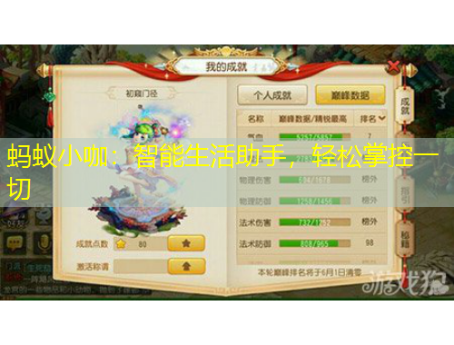 螞蟻小咖：智能生活助手，輕松掌控一切