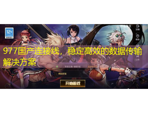 977國(guó)產(chǎn)連接線，穩(wěn)定高效的數(shù)據(jù)傳輸解決方案