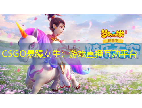 CSGO暴躁女生：游戲直播互動(dòng)平臺(tái)