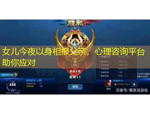 女兒今夜以身相報(bào)父親，心理咨詢平臺(tái)助你應(yīng)對(duì)