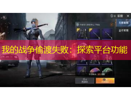 我的戰(zhàn)爭(zhēng)偷渡失?。禾剿髌脚_(tái)功能