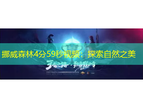 挪威森林4分59秒視頻：探索自然之美