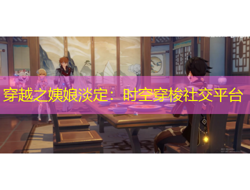 穿越之姨娘淡定：時(shí)空穿梭社交平臺(tái)