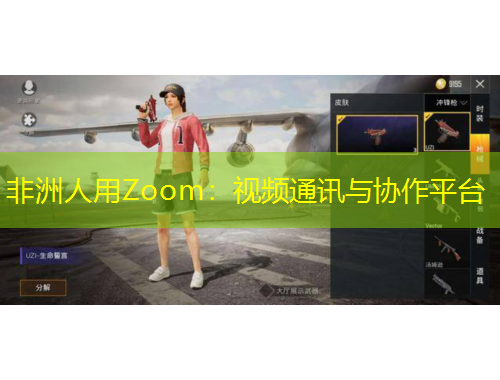 非洲人用Zoom：視頻通訊與協(xié)作平臺(tái)