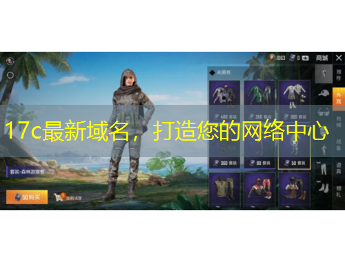 17c最新域名，打造您的網(wǎng)絡(luò)中心