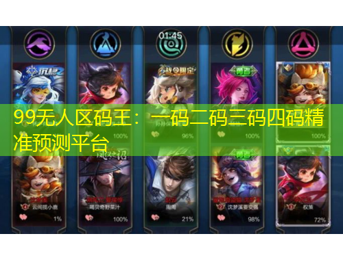 99無人區(qū)碼王：一碼二碼三碼四碼精準(zhǔn)預(yù)測平臺