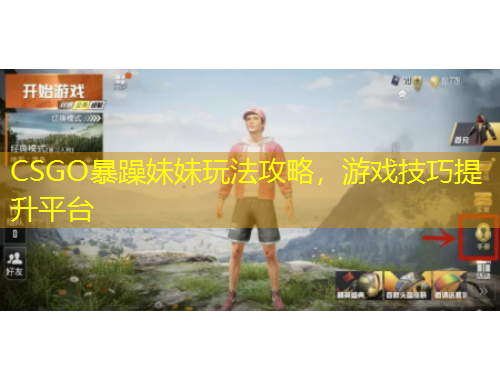CSGO暴躁妹妹玩法攻略，游戲技巧提升平臺