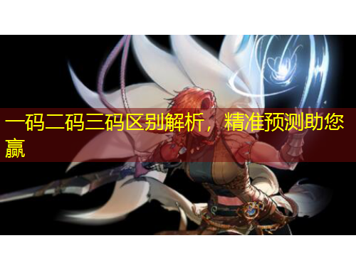 一碼二碼三碼區(qū)別解析，精準(zhǔn)預(yù)測(cè)助您贏