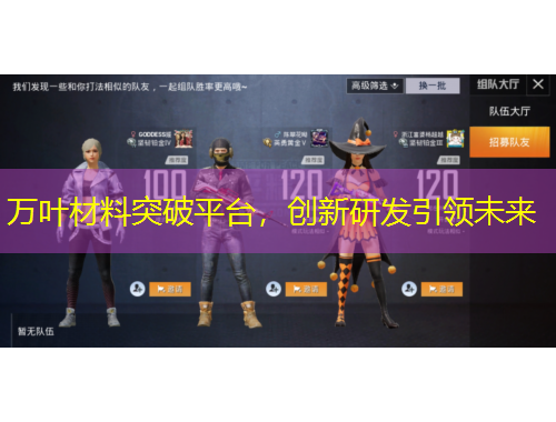 萬葉材料突破平臺，創(chuàng)新研發(fā)引領(lǐng)未來