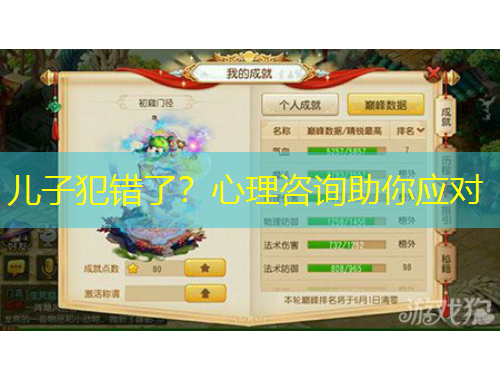 兒子犯錯了？心理咨詢助你應(yīng)對