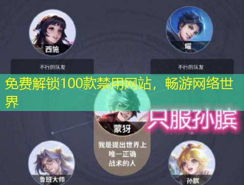 免費(fèi)解鎖100款禁用網(wǎng)站，暢游網(wǎng)絡(luò)世界