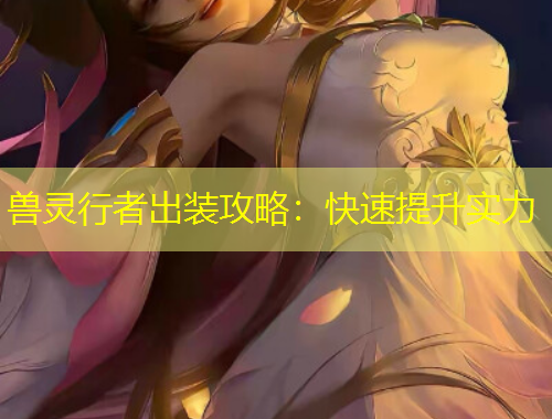 獸靈行者出裝攻略：快速提升實力