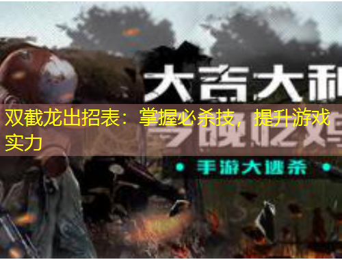 雙截龍出招表：掌握必殺技，提升游戲?qū)嵙? title=