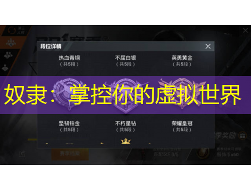 奴隸：掌控你的虛擬世界