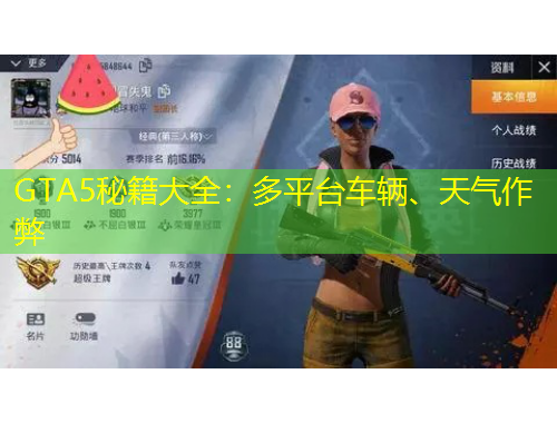 GTA5秘籍大全：多平臺(tái)車輛、天氣作弊