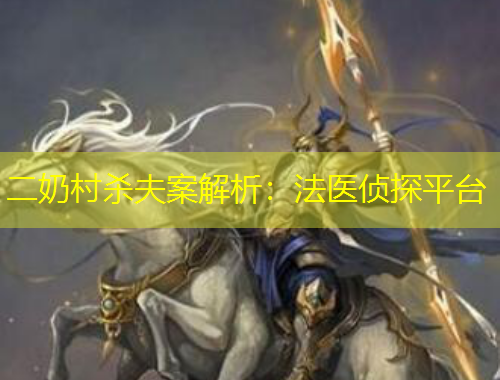 二奶村殺夫案解析：法醫(yī)偵探平臺