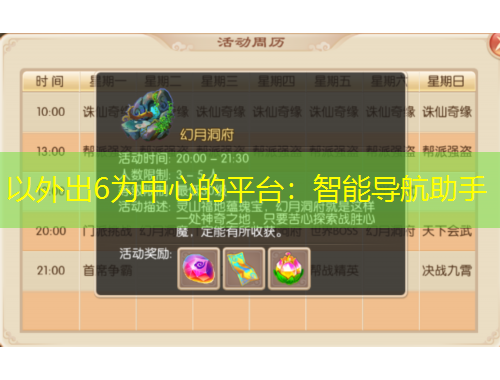 以外出6為中心的平臺：智能導(dǎo)航助手