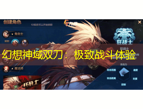幻想神域雙刀：極致戰(zhàn)斗體驗(yàn)