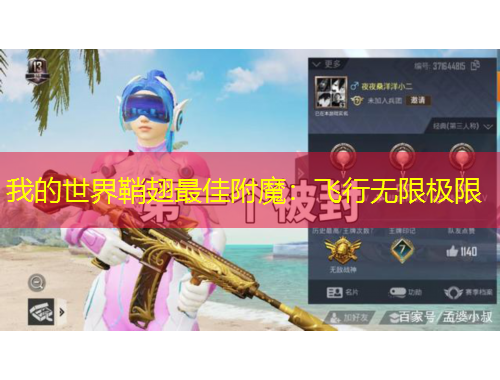 我的世界鞘翅最佳附魔：飛行無(wú)限極限