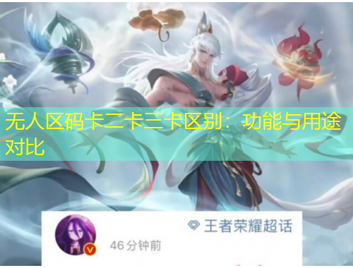 無人區(qū)碼卡二卡三卡區(qū)別：功能與用途對比
