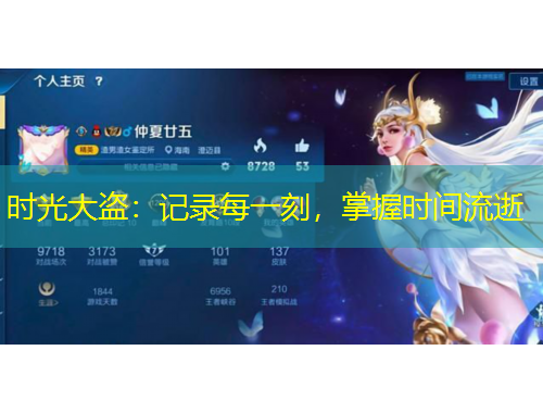 時光大盜：記錄每一刻，掌握時間流逝