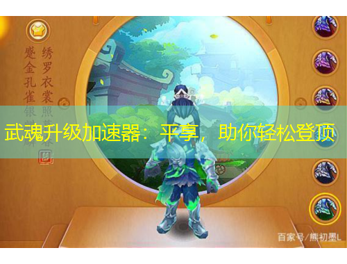 武魂升級加速器：平享，助你輕松登頂