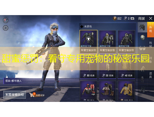 甜蜜懲罰：看守專用寵物的秘密樂園