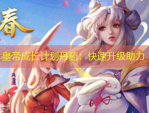 皇帝成長計(jì)劃丹藥：快速升級(jí)助力