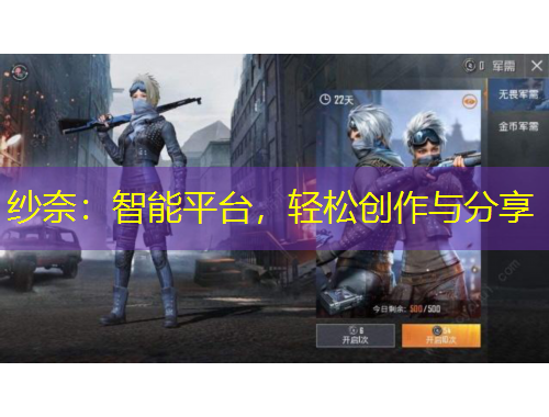 紗奈：智能平臺，輕松創(chuàng)作與分享