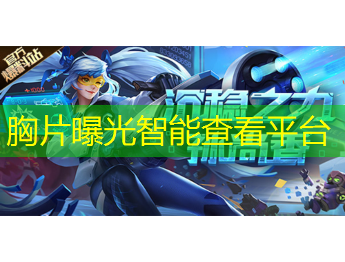 胸片曝光智能查看平臺