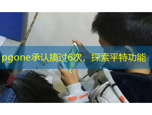 pgone承認(rèn)搞過6次，探索平特功能