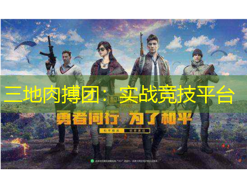 三地肉搏團：實戰(zhàn)競技平臺