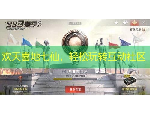 歡天喜地七仙，輕松玩轉(zhuǎn)互動社區(qū)