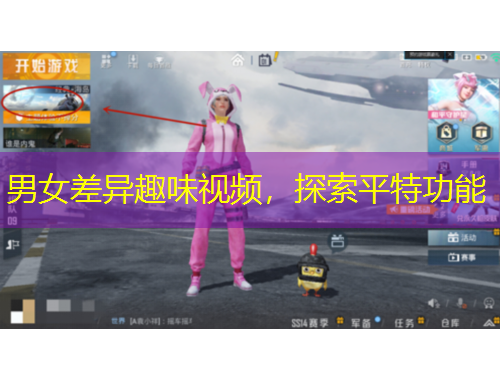 男女差異趣味視頻，探索平特功能