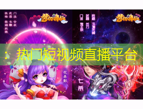 ：熱門短視頻直播平臺