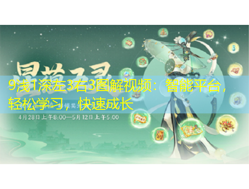 9淺1深左3右3圖解視頻：智能平臺(tái)，輕松學(xué)習(xí)，快速成長(zhǎng)