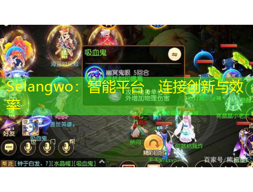 Selangwo：智能平臺，連接創(chuàng)新與效率