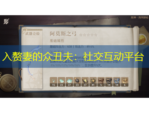 入贅妻的眾丑夫：社交互動平臺