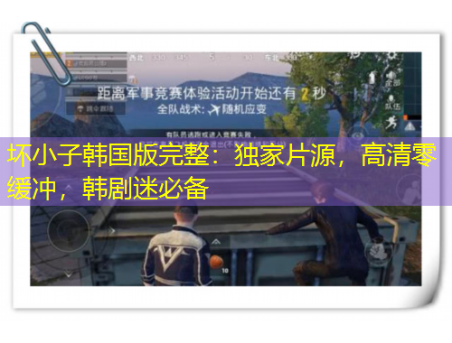 壞小子韓國版完整：獨家片源，高清零緩沖，韓劇迷必備