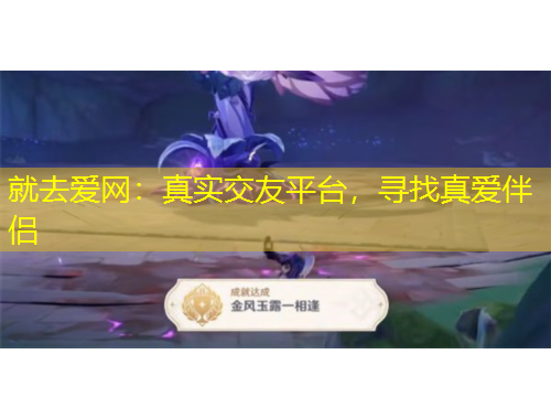 就去愛網(wǎng)：真實(shí)交友平臺，尋找真愛伴侶