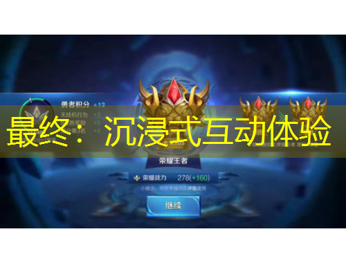 最終：沉浸式互動(dòng)體驗(yàn)