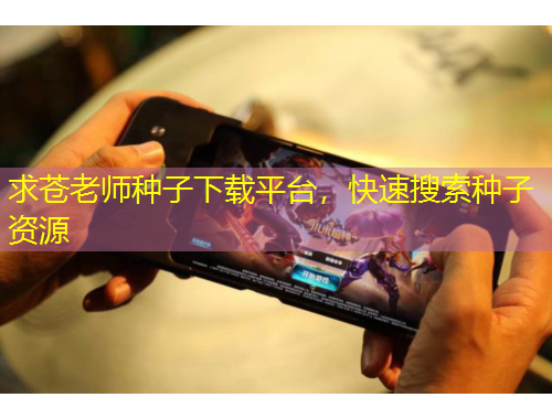 求蒼老師種子下載平臺，快速搜索種子資源