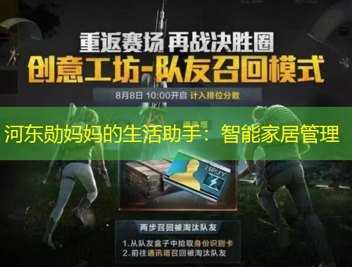 河東勛媽媽的生活助手：智能家居管理