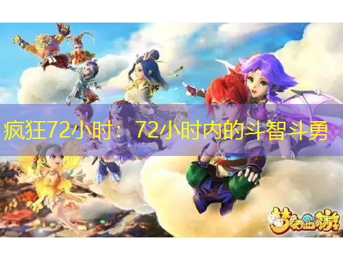 瘋狂72小時(shí)：72小時(shí)內(nèi)的斗智斗勇