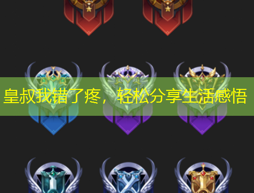 皇叔我錯了疼，輕松分享生活感悟