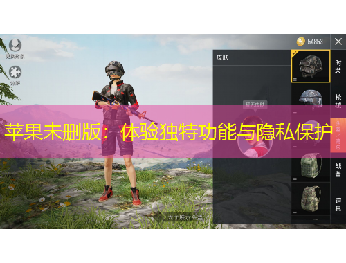 蘋果未刪版：體驗獨特功能與隱私保護