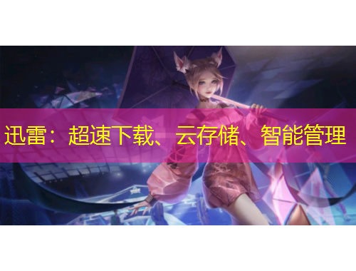 迅雷：超速下載、云存儲、智能管理