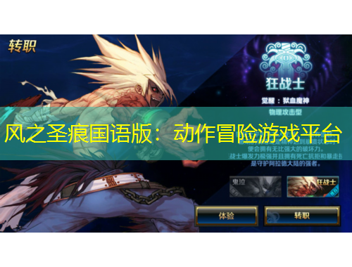 風(fēng)之圣痕國語版：動作冒險游戲平臺